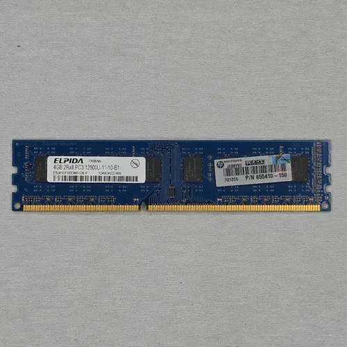 Memória ram 4gb ddr3 1600mhz