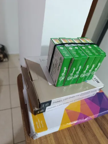 Kit lâmpadas Led de embutir