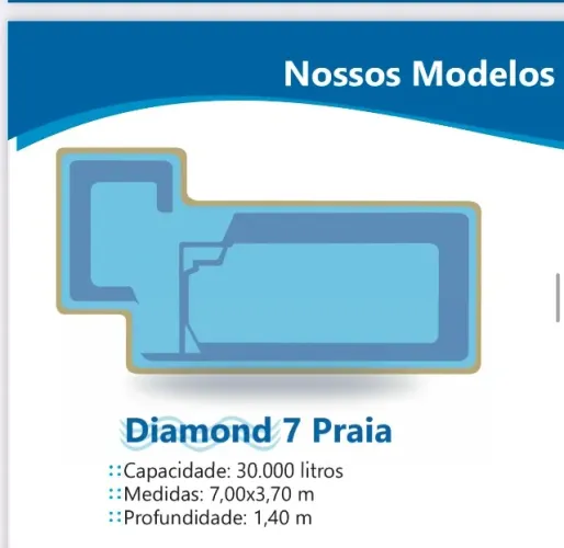 Diamond 7,00 x 3,70 COMPLETA 