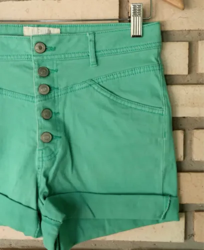 Short jeans verde Vienna
