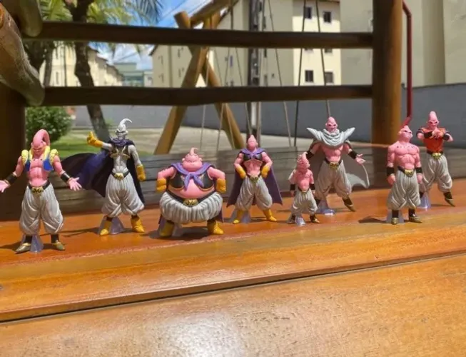 ACTION FIGURE MAJIN BOO 8 PEÇAS 