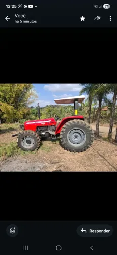Trator massey verguson 283 advarced