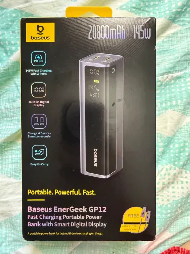 Bateria Power Bank Baseus Gp12 145w