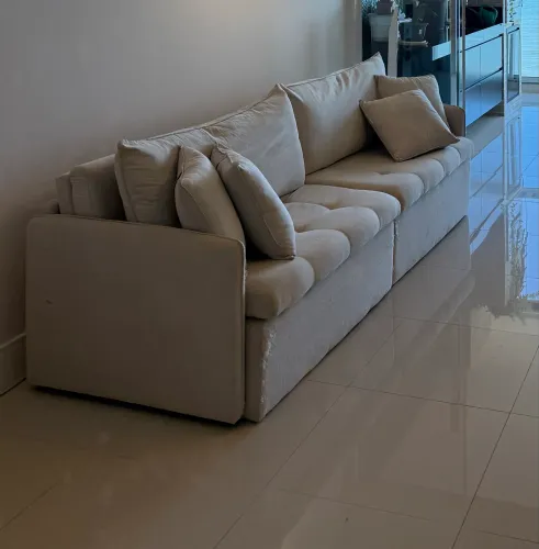 Sofá retrátil slim 280cm
