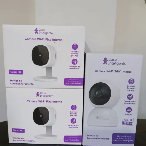 Vendo 3 câmeras de monitoramento Novas Lacradas.