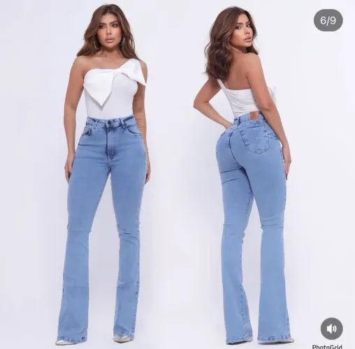 Calça flare