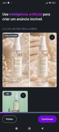 Águas perfumadas