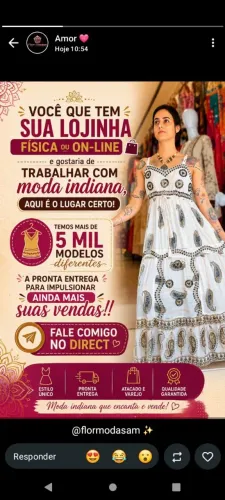 Vestidos Indianos atacado e varejo