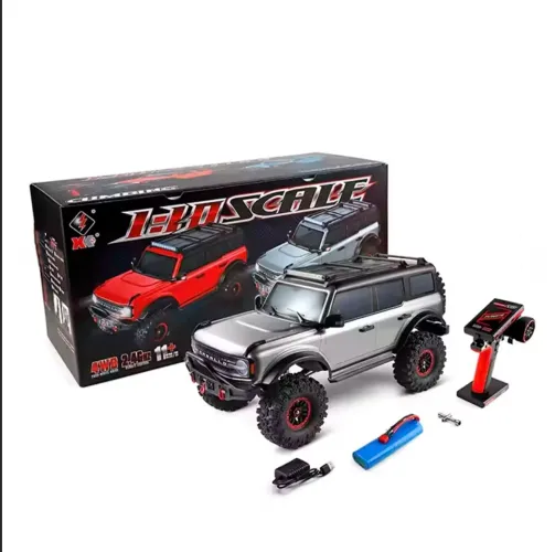 Automodelo Crawler Wltoys caballo (Bronco) 4x4 metal Gray.