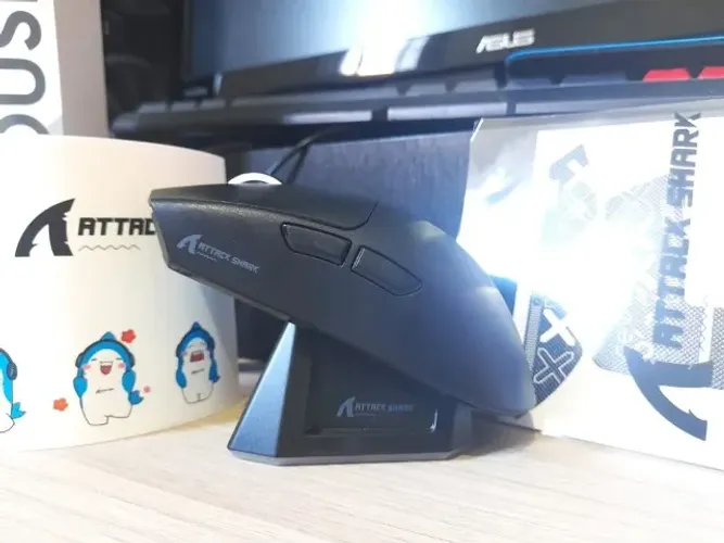 MOUSE GAMER ATTACK SHARK X11 ORIGINAL NOVO NA CAIXA