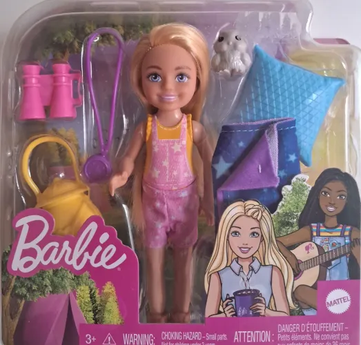 Bonequinha Barbie Chelsea - Acampamento Divertido