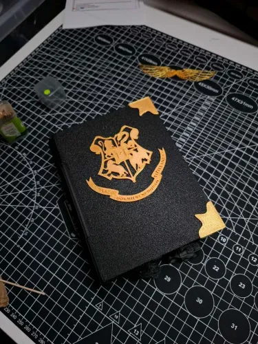 Caixa livro do Harry Potter - Hogwarts