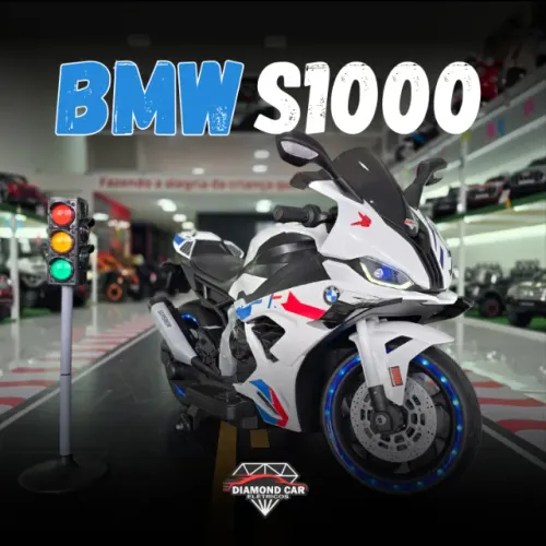 Moto Elétrica Infantil BMW S1000 RR 24V