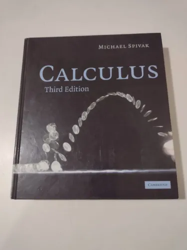 Livro Calculus - Michael Spivak (3rd Edition) - Capa Dura - Cambridge