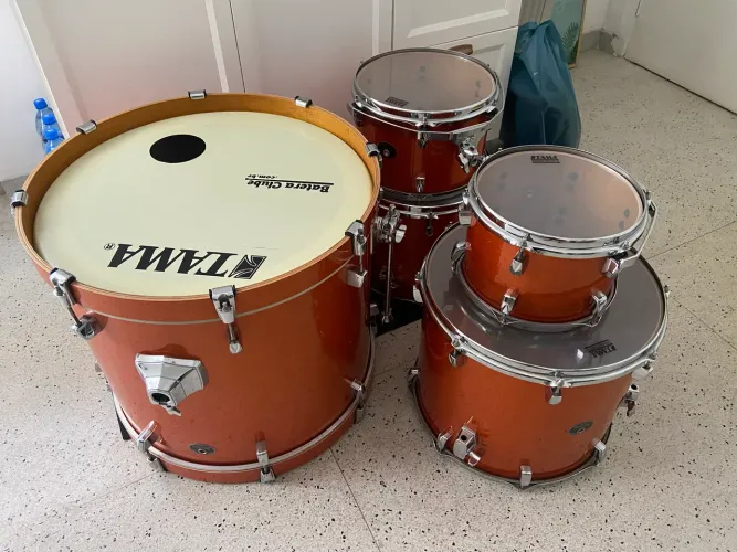 Bateria Tama Silverstar Impecável