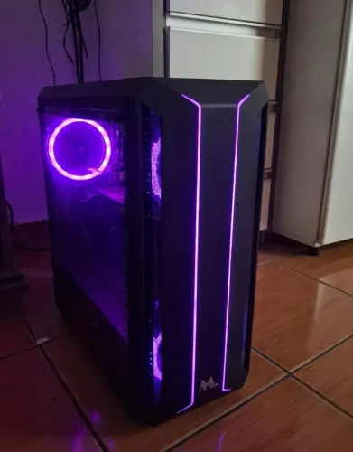 PC GAMER RGB MTEK BARATO - i5 3.4GHz TURBO + 4GB 1333MHz + HD 512GB - ANÁPOLIS