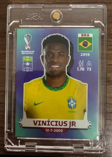 Figurinha Vini Jr Copa Qatar 2022