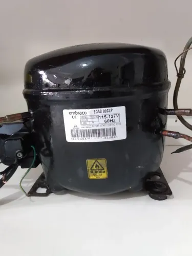 Motor geladeira Embraco R 600a.