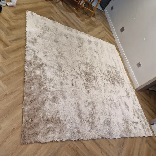 Tapete felpudo pelo alto 2,57 m X 2,57 m