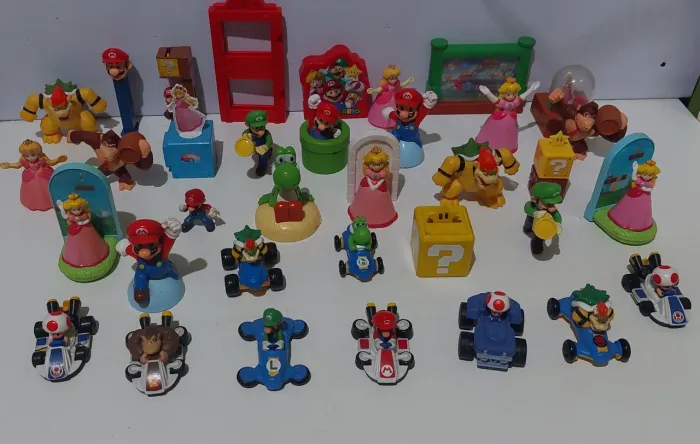 BRINQUEDOS MCDONALD'S MARIO