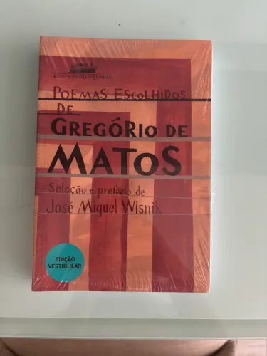 Livro Poemas Escolhidos de Gregório de Matos