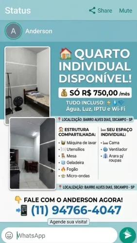 quarto para rapazes 