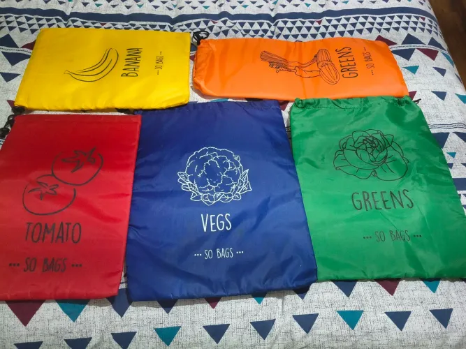Sacos conservadores de alimento Sobags legumes frutas
