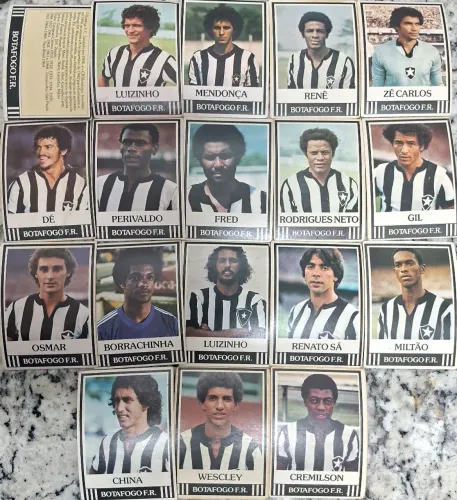 Futebol Cards Ping Pong - Botafogo-RJ COMPLETO (Cards Originais)