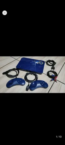 Master System Evolution 132 Jogos Azul.