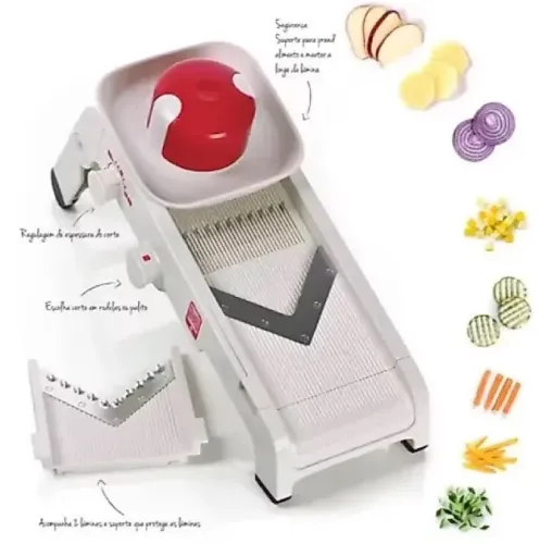 ?Tupperware Super Chef com 2 Lâminas Fatiador Tupperware