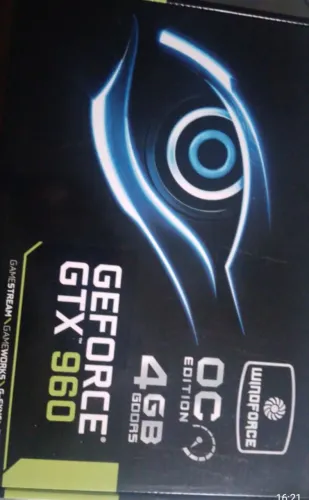 Placa de vídeo Gigabyte Wind Force GForce GTX960 4GB