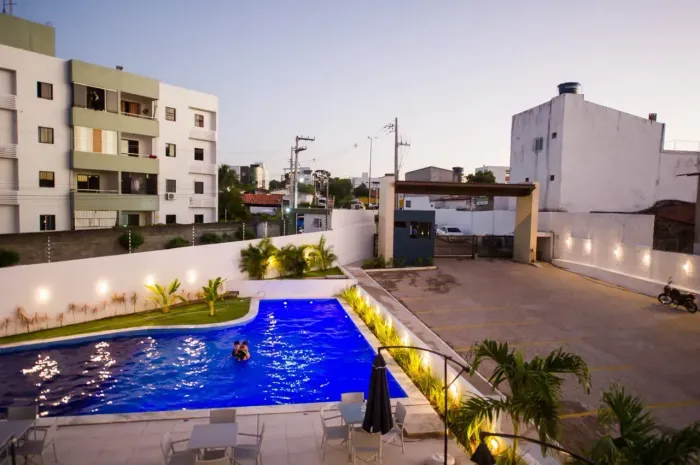 Apartamento térreo mobiliado Bancários