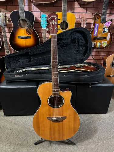 Violão Yamaha Apx500 aço elétrico ANALISO TROCAS