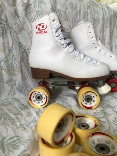 Patins profissional comprado nos Estados Unidos