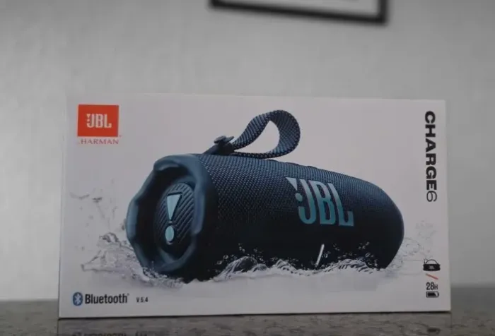 Caixa de Som JBL Charge 6 Azul 30W Bluetooth