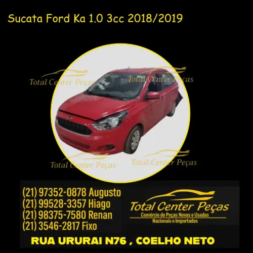 Retirada de Peças  Ford Ka 1.0 