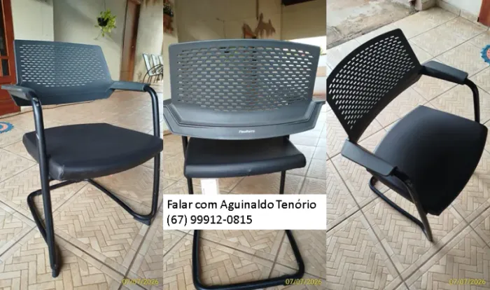 Cadeira sem uso (com defeito de manuseio no galpão)