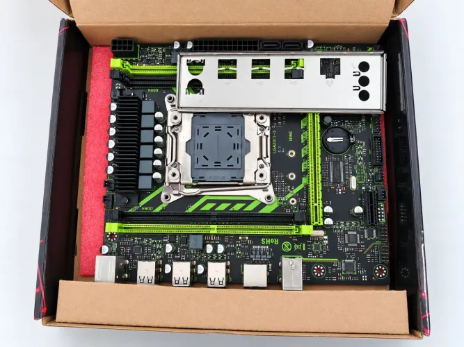 Placa-Mãe X99 P4 ZSUS LGA 2011-3 DDR4 + Caixa