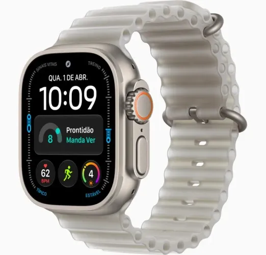 Apple Watch Ultra 4 49MM 5G - Natural - Novo Lacrado