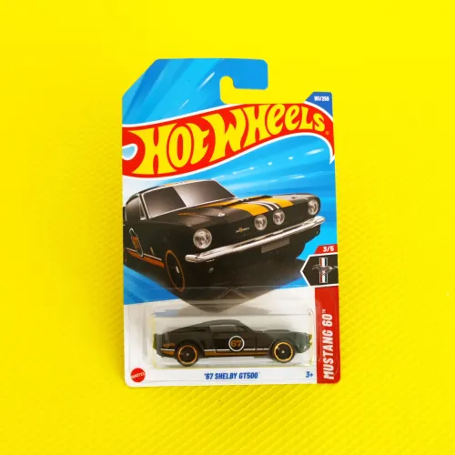 1x Hot Wheels '67 Shelby GT500 - Mustang 60th (3/5) - Código: JBB94-N7C5 - Lacrado