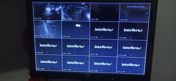 DVR Intelbras 1016 16 canais HD 2T