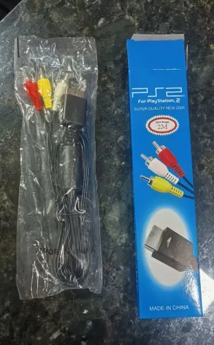 Cabo do Playstation 1/2/3 novo.