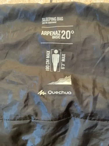 Saco de dormir quechua 20°