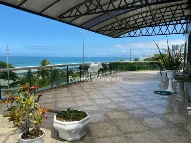 PORTELLA SM VENDE: COBERTURA TRIPLEX DE FRENTE PARA O MAR NO JARDIM OCEÂNICO | 858m² | 4 S