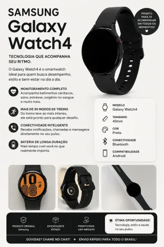 Samsung Galaxy Watch4 NUNCA USADO