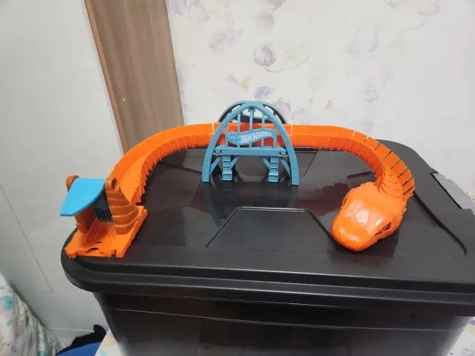 Hot Wheels City Pista Ponte de Cobra