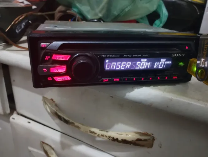 Som automotivo Sony