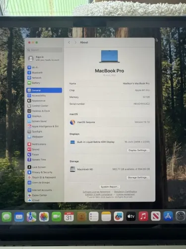 MacBook Pro 16 M1 Pro 32GB 1TB Só HOJE ESSE VALOR