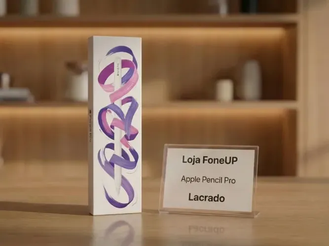 Apple Pencil Pro | Novo Lacrado | 1 ano de Garantia Apple