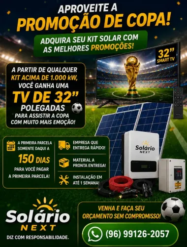 ENERGIA SOLAR SEM ENTRADA